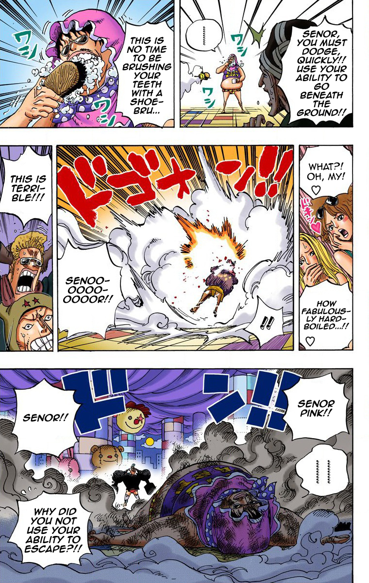 One Piece - Digital Colored Comics Chapter 735 10